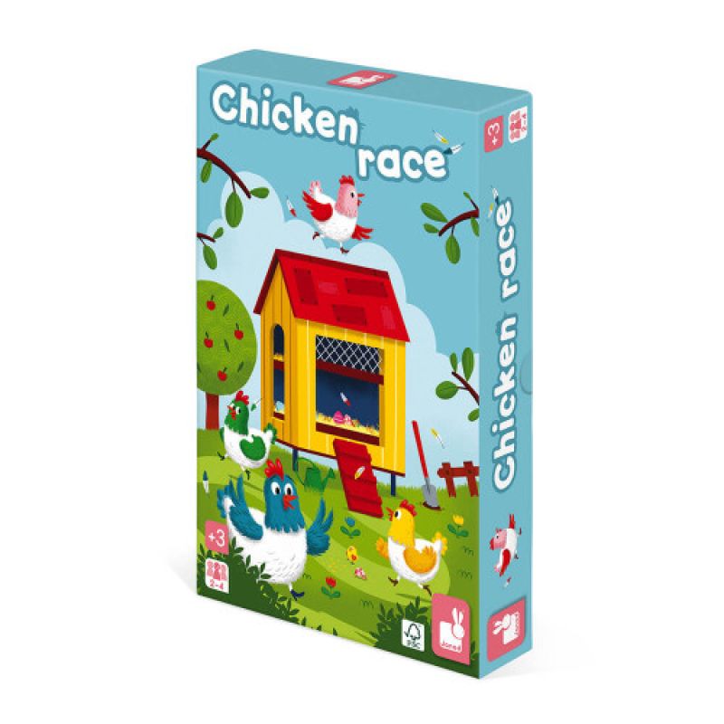 Chicken race - jeu de parcours